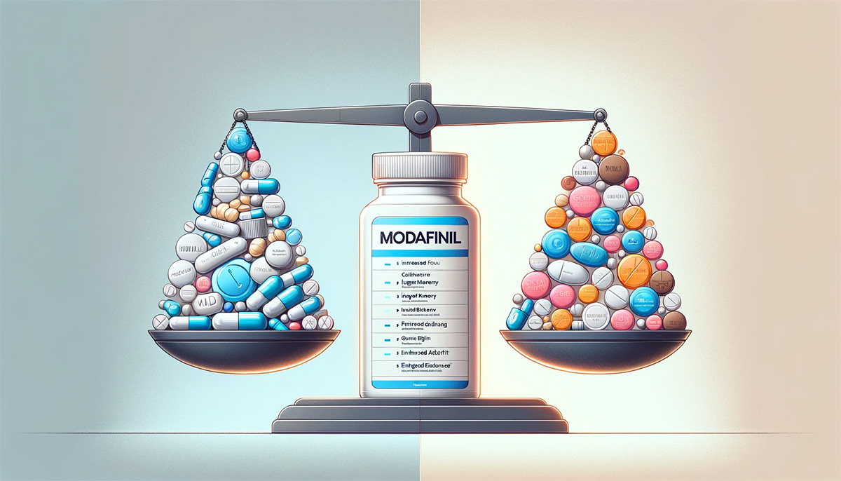 Modafinil vs other cognitive enhancers
