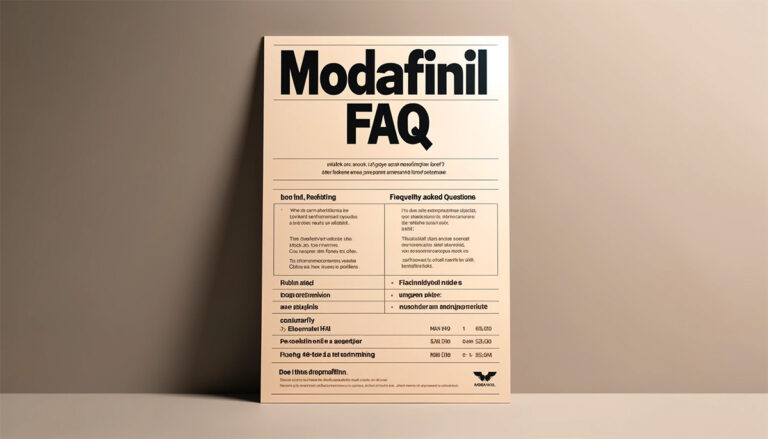 Modafinil FAQ: Understanding Its Effects, Safety, and Use