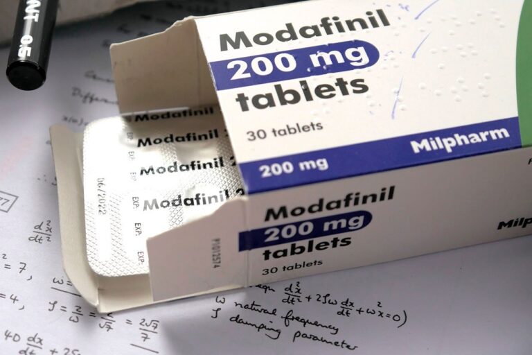 Box of modafinil