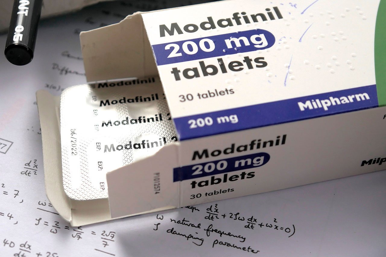 Box of modafinil